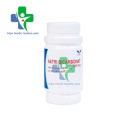 Natri bicarbonat 500mg Bidiphar - Giảm các triệu chứng trong nhiễm trùng tiết niệu